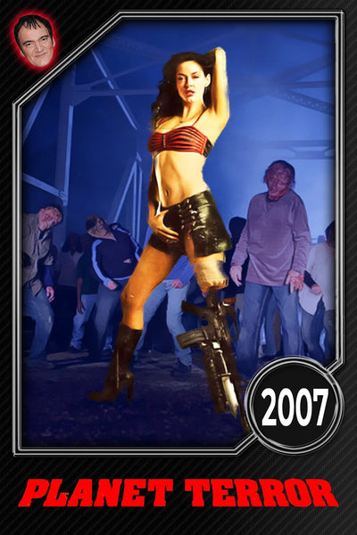 Own the Chaos of Planet Terror (2007) – Premium Wall Art - Premium Movie Poster