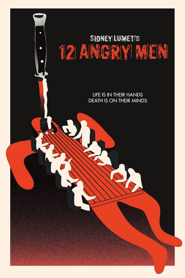 Own the Classic Tension of 12 Angry Men (1957) - Premium Movie Poster