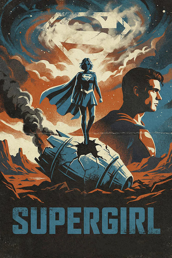 Own the Cosmic Adventure of Supergirl (2026) – Premium Wall Art - Premium Movie Poster
