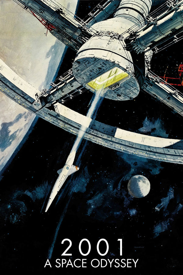 Own the Cosmic Journey of 2001: A Space Odyssey (1968) Wall Art - Premium Movie Poster