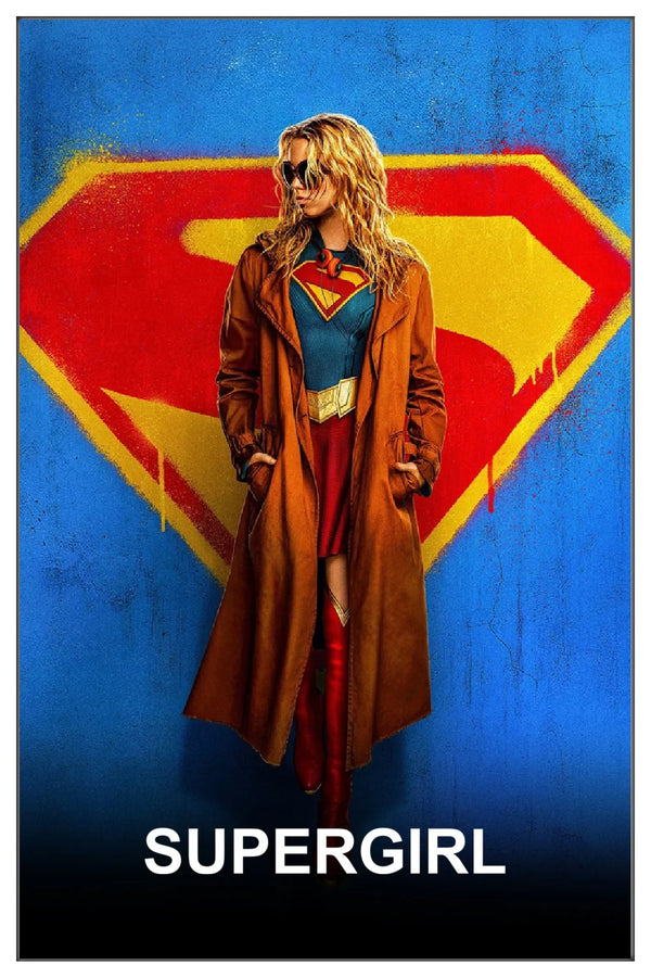 Own the Cosmic Power of Supergirl (2026) – Action Art Print - Premium Movie Poster