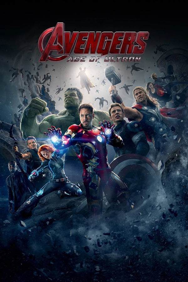 Own the Epic Action of Avengers: Age of Ultron (2015) in Stunning Wall Art - Premium Movie Poster