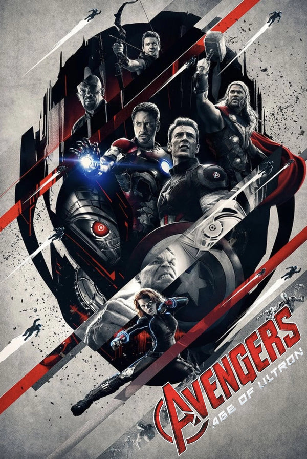Own the Epic Action of Avengers: Age of Ultron (2015) - Premium Movie Poster