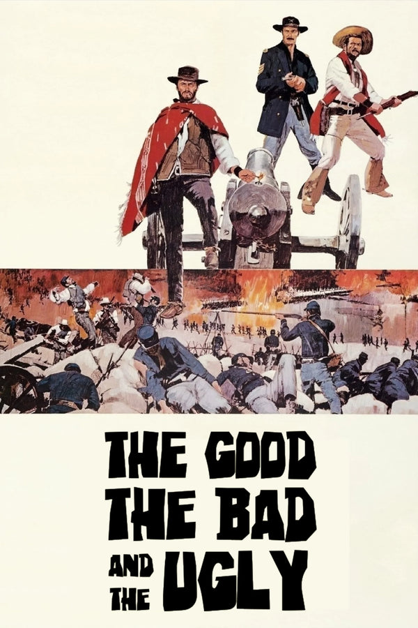 Own the Epic Western: The Good, the Bad and the Ugly (1966) - Premium Movie Poster