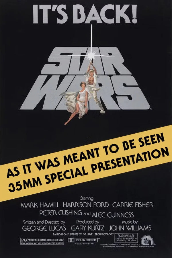 Own the Galaxy with Star Wars (1977) – Epic Wall Art - Premium Movie Poster