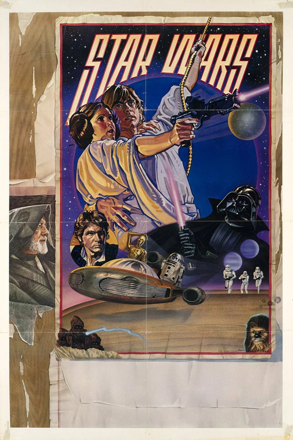 Own the Galaxy with Star Wars (1977) – Iconic Wall Art - Premium Movie Poster