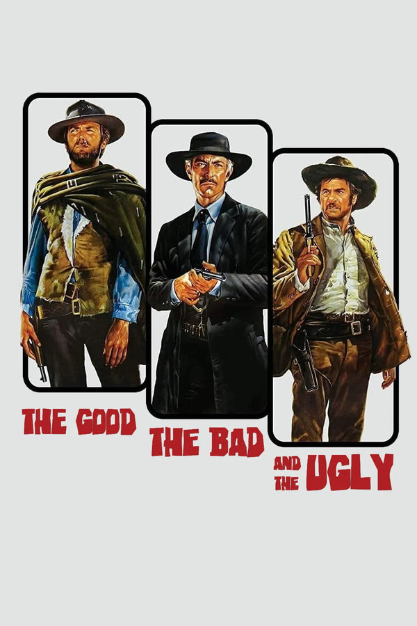 Own the Gritty Beauty of The Good, the Bad and the Ugly (1966) - Premium Movie Poster