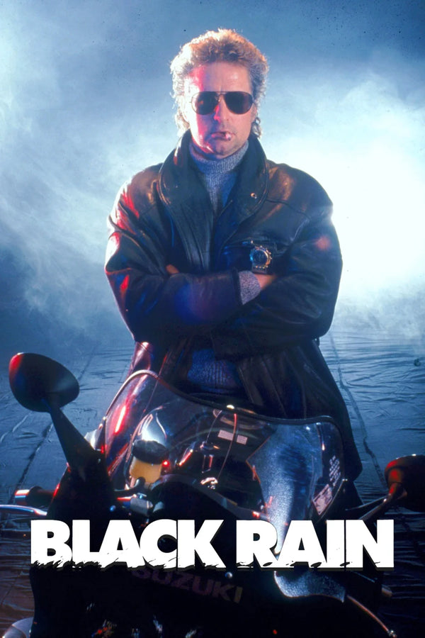Own the Gritty Thrills of Black Rain (1989) Poster - Premium Movie Poster