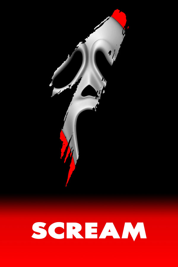 Own the Horror of Scream (1996) with Vintage Poster Art - Premium Movie Poster