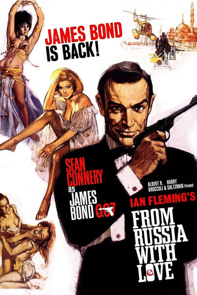 Own the Iconic 1963 Poster: From Russia with Love - Premium Movie Poster