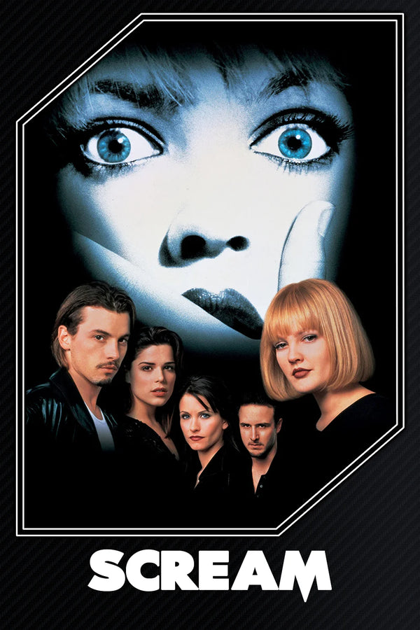 Own the Iconic 1996 Scream Poster – Mystery & Horror - Premium Movie Poster