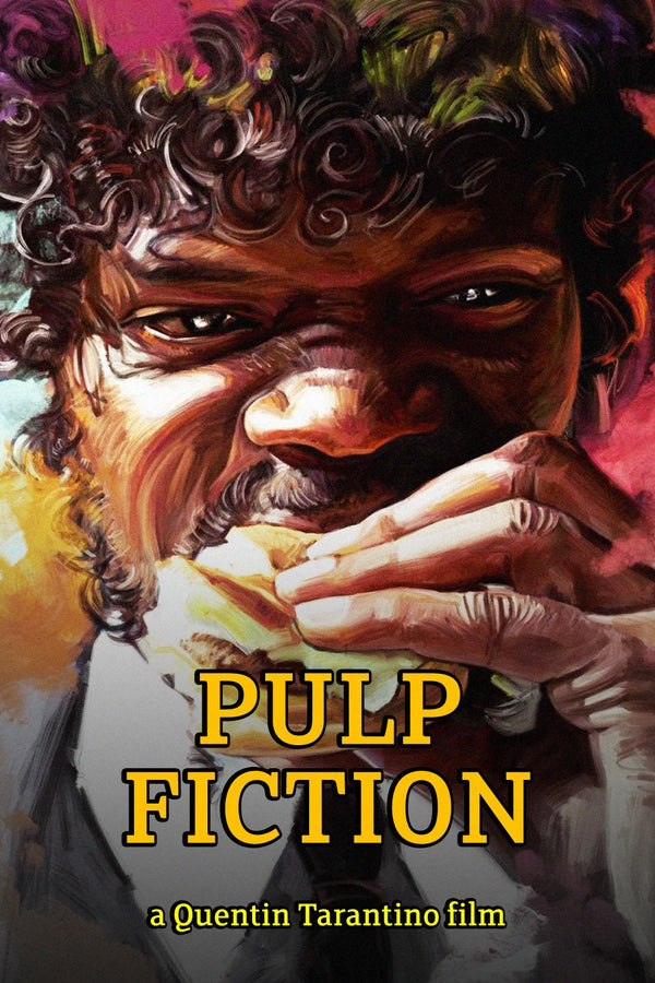 Own the Iconic Chaos of Pulp Fiction (1994) – 8.8/10 - Premium Movie Poster