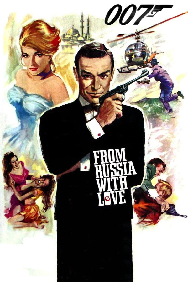 Own the Iconic 'From Russia with Love (1963)' Action Poster - Premium Movie Poster