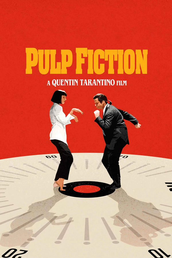 Own the Iconic Style of Pulp Fiction (1994) – Timeless Wall Art - Premium Movie Poster