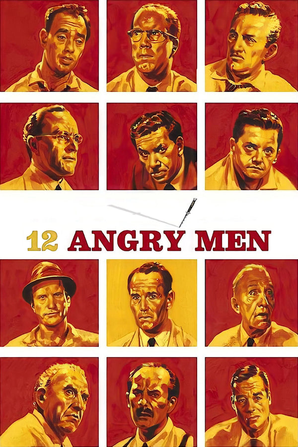 Own the Legacy of 12 Angry Men (1957) Wall Art - Premium Movie Poster
