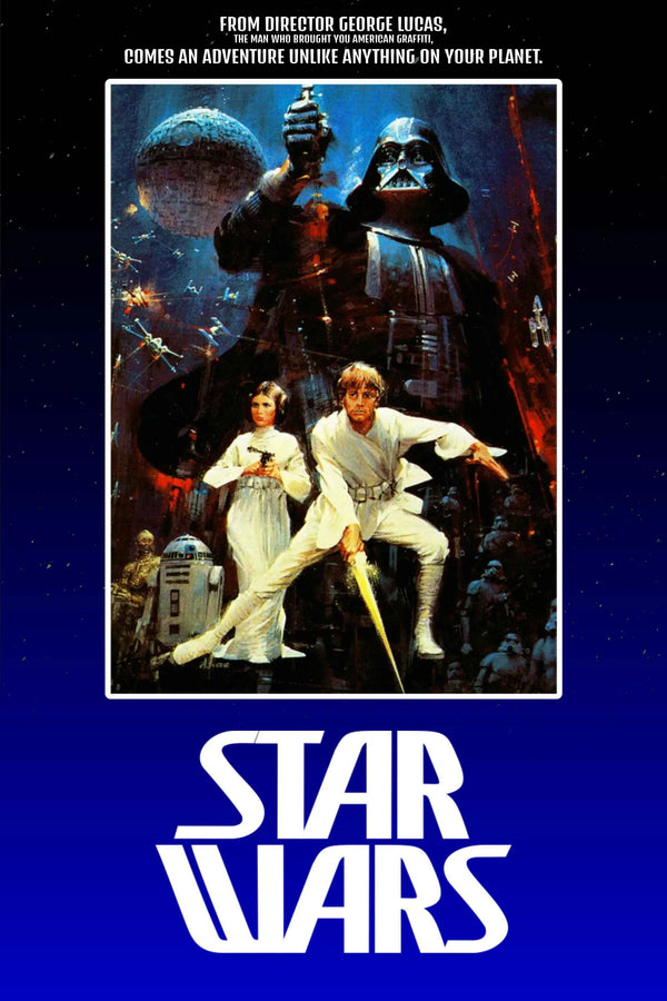 Own the Legacy: Star Wars (1977) Wall Masterpiece - Premium Movie Poster
