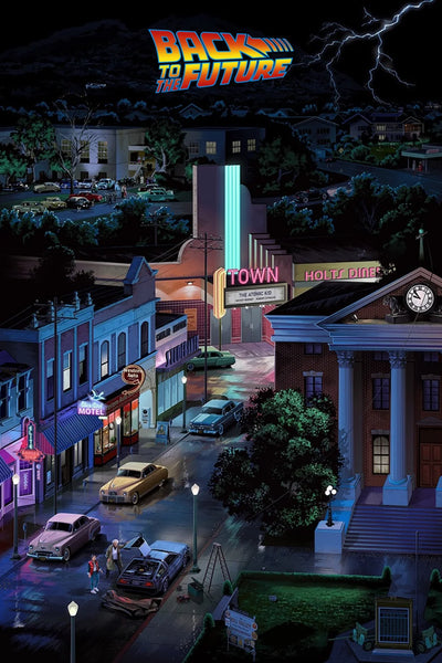 Own the Magic of Back to the Future (1985) Wall Art - Premium Movie Poster