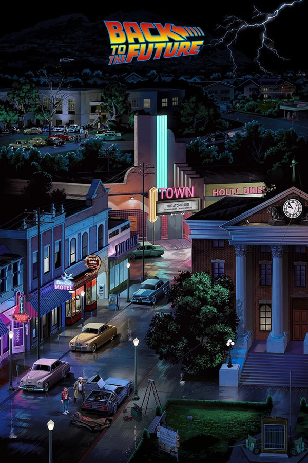 Own the Magic of Back to the Future (1985) Wall Art - Premium Movie Poster