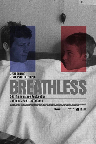 Own the Magic of 'Breathless (1960)' Poster - Premium Movie Poster