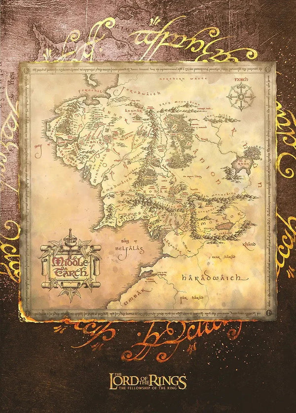 Own the Magic of Fellowship of the Ring (2001) Art - Premium Movie Poster