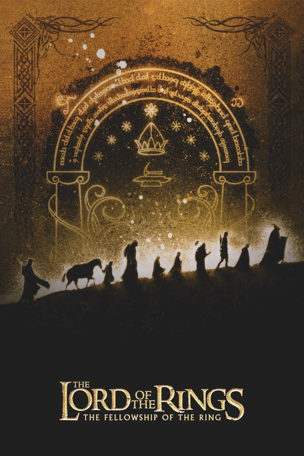 Own the Magic of Lord of the Rings: Fellowship (2001) Wall Art - Premium Movie Poster