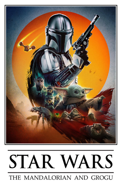 Own the Magic of Mandalorian & Grogu (2026) Wall Art - Premium Movie Poster