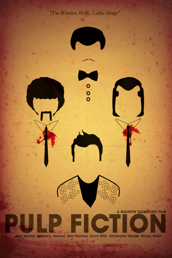 Own the Magic of Pulp Fiction (1994) – Premium Wall Art - Premium Movie Poster