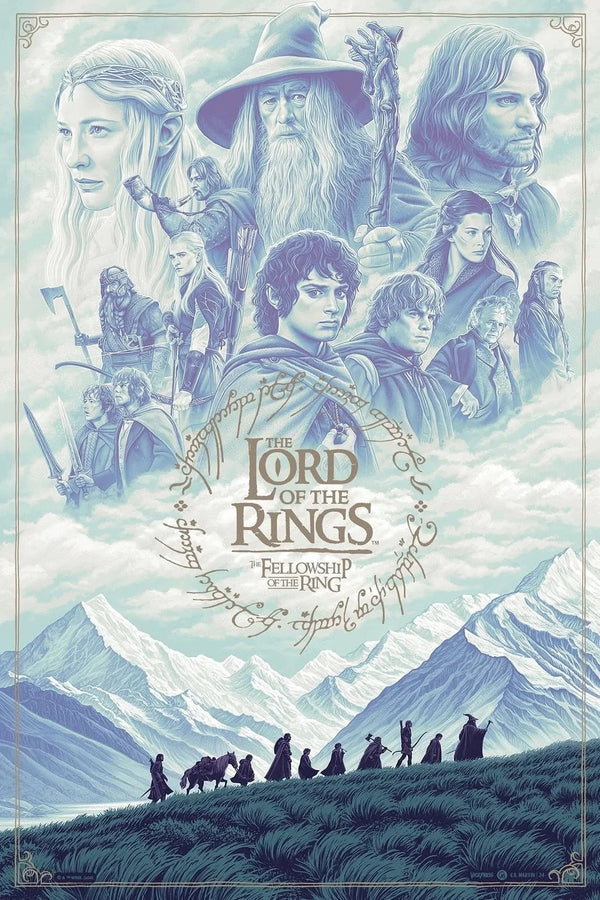 Own the Magic of The Fellowship Wall Art (2001) - Premium Movie Poster
