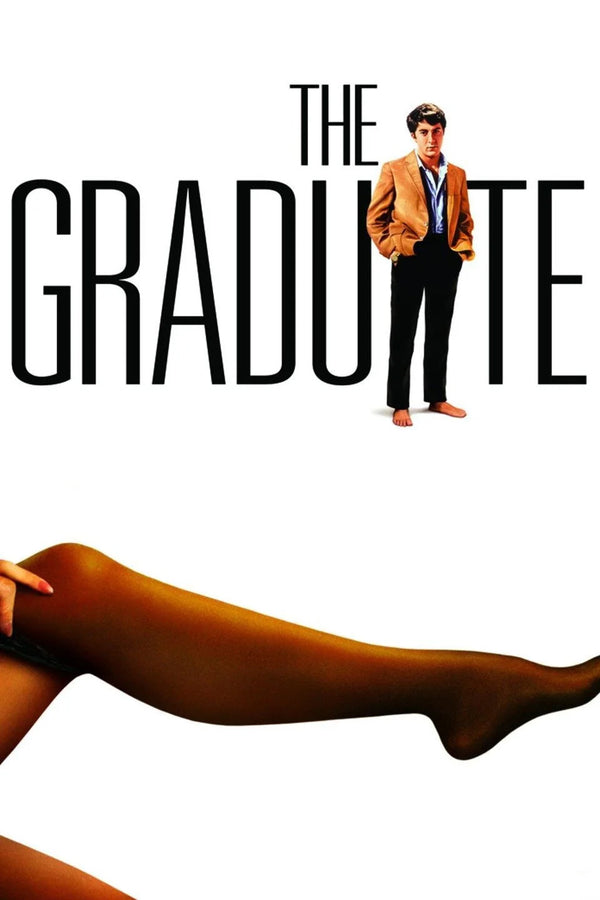 Own the Timeless Charm of The Graduate (1967) - Premium Movie Poster