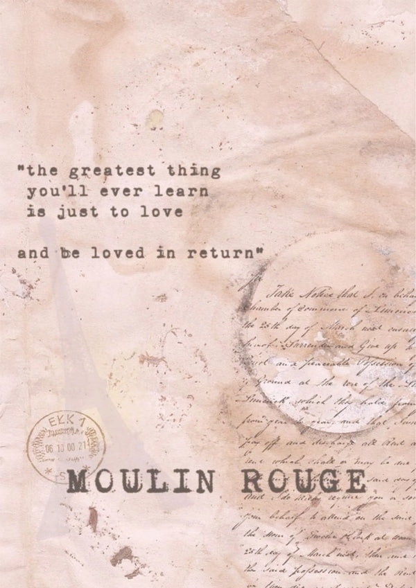 Own the Timeless Elegance of Moulin Rouge! (2001) – Premium Wall Poster - Premium Movie Poster