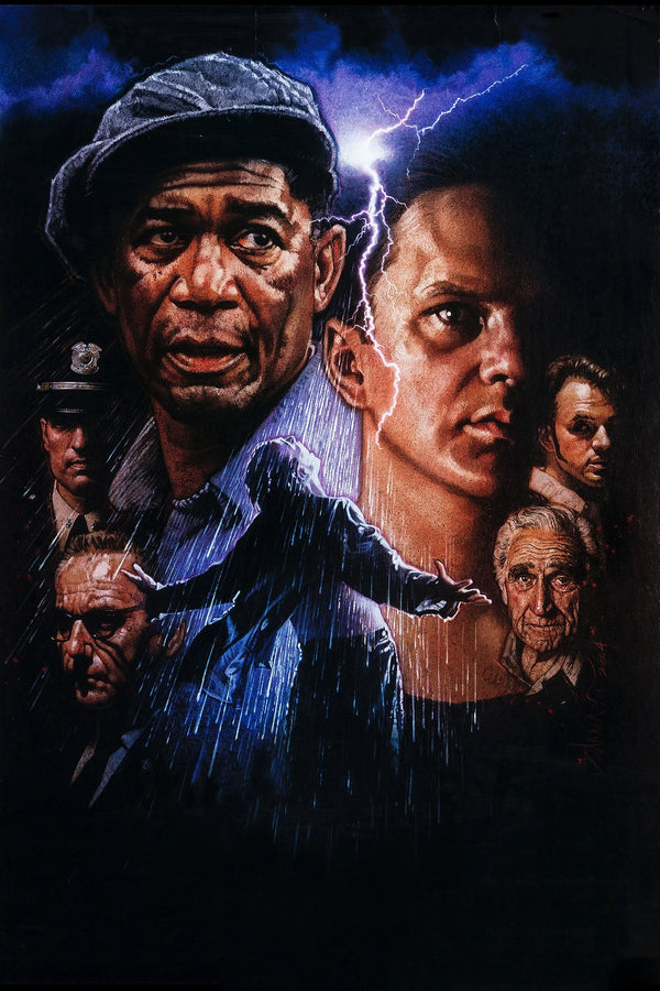 Own the Timeless Hope of 'The Shawshank Redemption' (1994) – Premium Wall Art - Premium Movie Poster