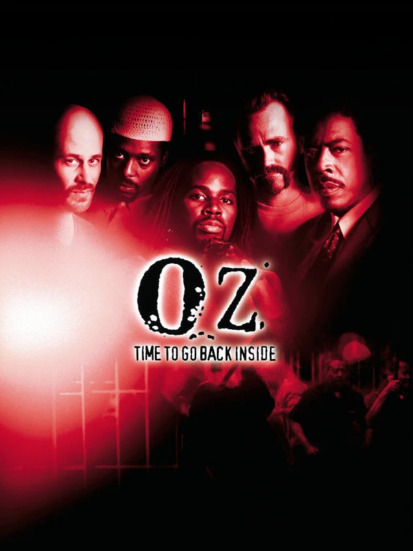 Oz Movie Poster - Iconic HBO Prison Drama Artwork Movie Poster | Film Wall Art Print