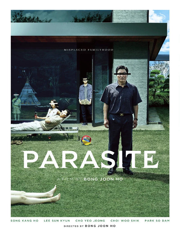 Parasite Movie Poster - Bong Joon-ho's Oscar-Winning Thriller Movie Poster | Film Wall Art Print