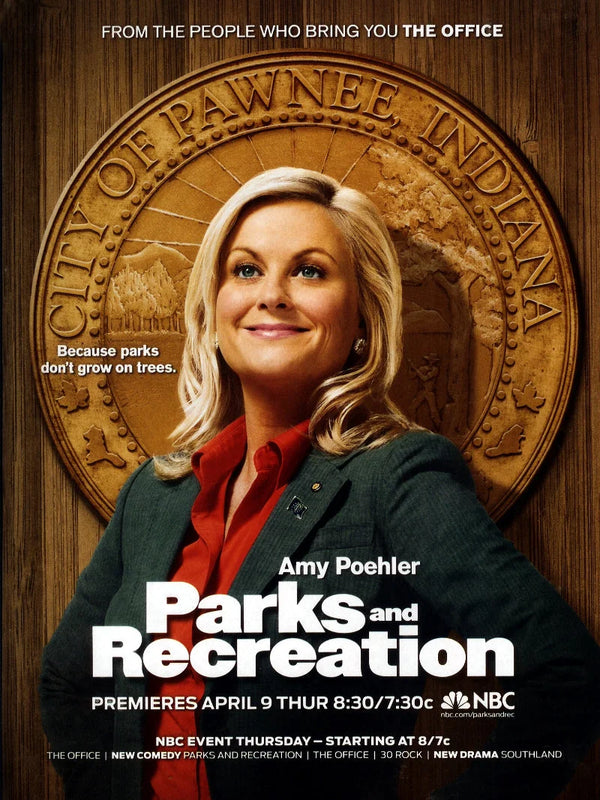 Parks and Recreation Movie Poster - Official Artwork Movie Poster | Film Wall Art Print