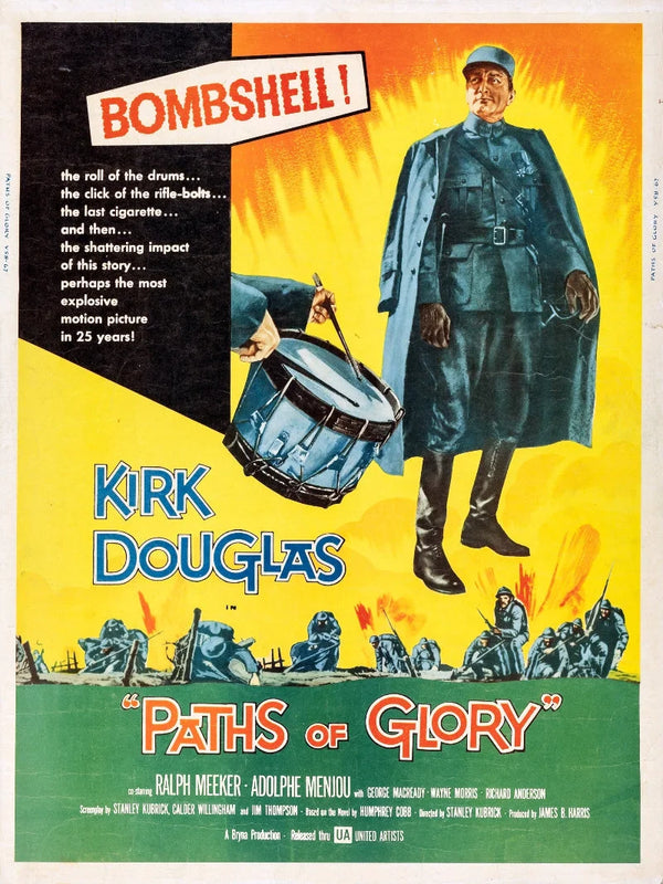 Paths of Glory Movie Poster - Classic War Film Art Movie Poster | Film Wall Art Print