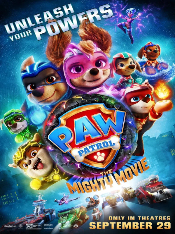 Paw Patrol: The Mighty Movie Poster - Official Artwork Movie Poster | Film Wall Art Print