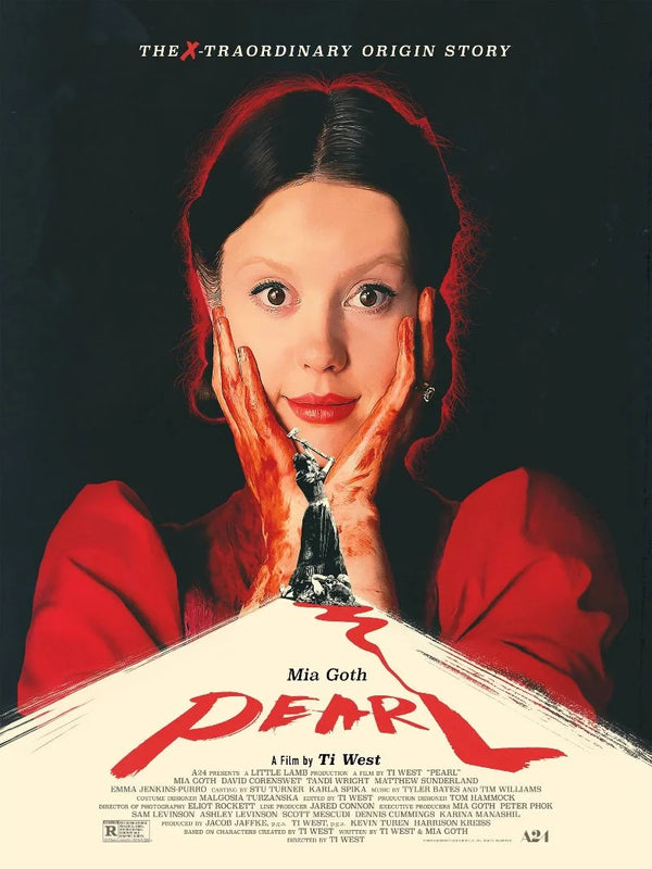 Pearl Movie Poster - Horror Film Art Print | A24 Movie Poster | Film Wall Art Print