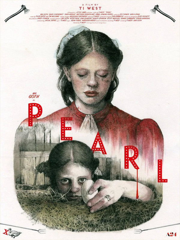 Pearl Movie Poster - Horror Film Artwork & Collectible Print Movie Poster | Film Wall Art Print