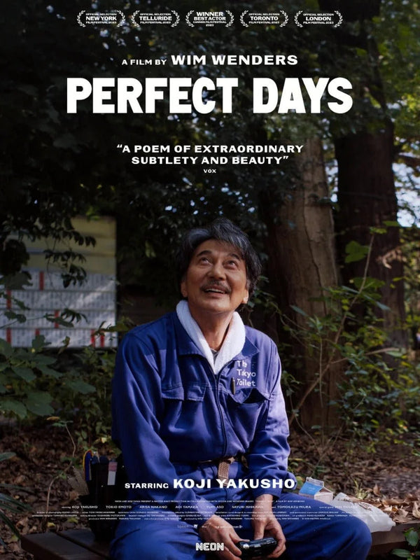Perfect Days Movie Poster - Wim Wenders Film Art Print Movie Poster | Film Wall Art Print