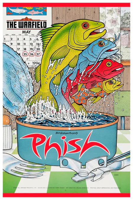 Phish (2010) - Music Documentary Poster: Behind the Scenes Movie Poster | Film Wall Art Print