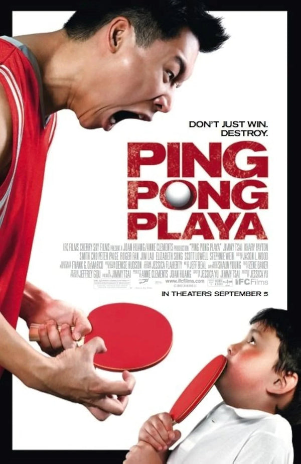 Ping Pong Playa (2007) - Hilarious Comedy Sport Movie Poster Movie Poster | Film Wall Art Print