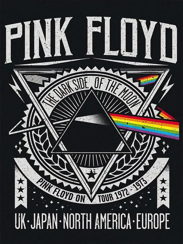 Pink Floyd on Tour 1972-1973 Movie Poster - Rare Concert Memorabilia Movie Poster | Film Wall Art Print