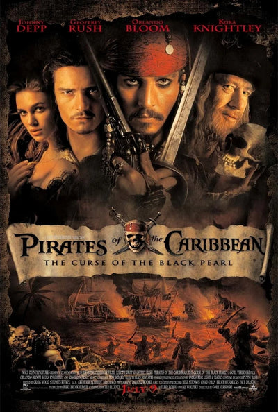 Pirates Black Pearl (2003) Poster - Premium Movie Poster