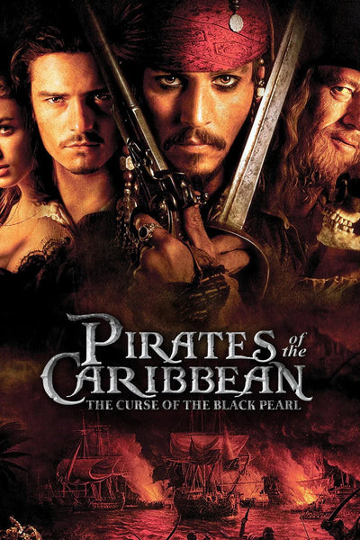 Pirates of Caribbean 2003 Poster Art - Premium Movie Poster