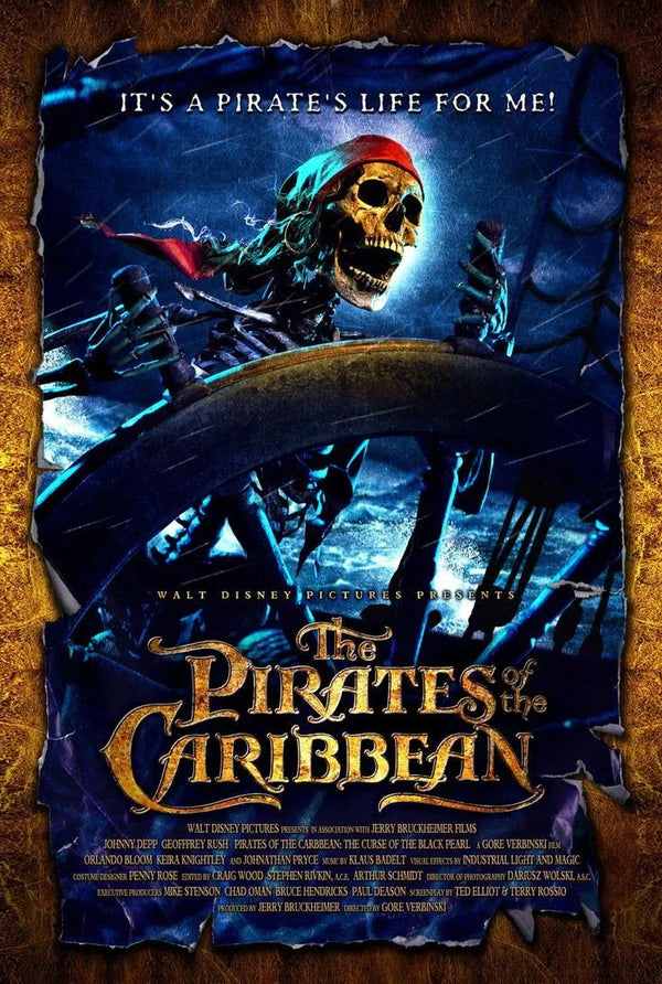 Pirates of the Caribbean (2003) Epic Movie Poster - Premium Movie Poster