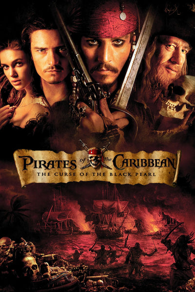 Pirates of the Caribbean 2003: Iconic Black Pearl Poster - Premium Movie Poster