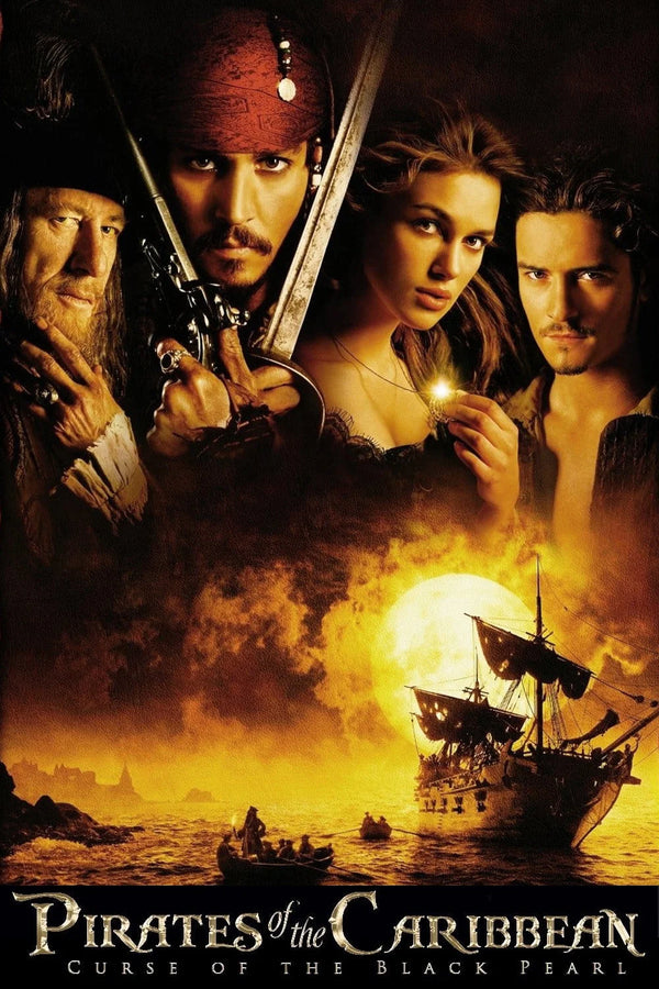 Pirates of the Caribbean 2003 Movie Art Print - Premium Movie Poster