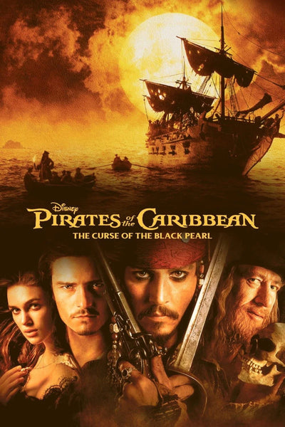 Pirates of the Caribbean 2003 Official Poster Art - Premium Movie Poster
