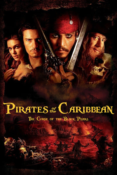 Pirates of the Caribbean 2003 Poster Art - Premium Movie Poster