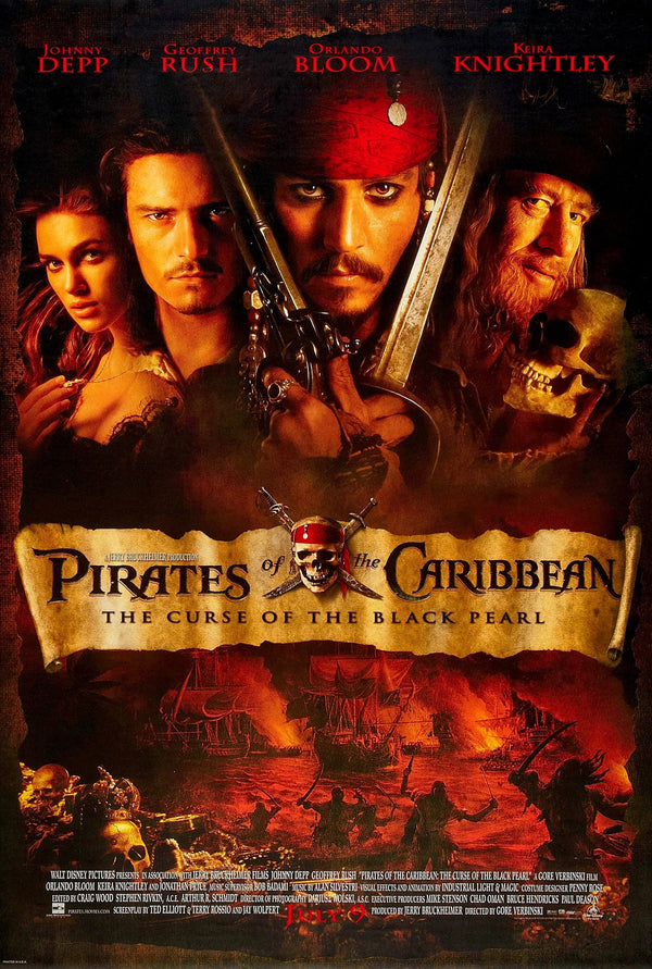Pirates of the Caribbean 2003 Poster - Premium Movie Poster